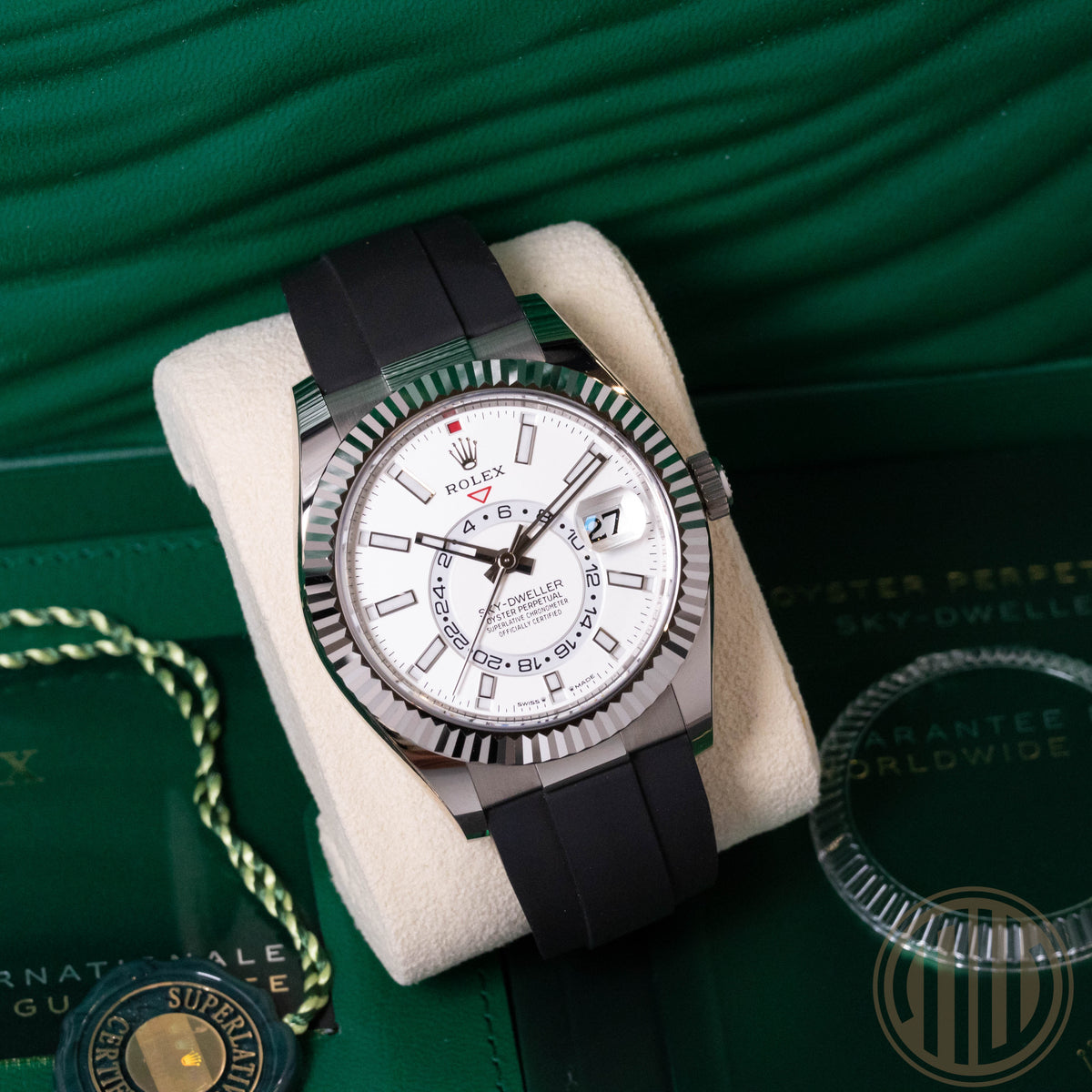 Rolex Sky-Dweller White Dial | Whitegold | New | Unworn | Box and Papers | 2025
