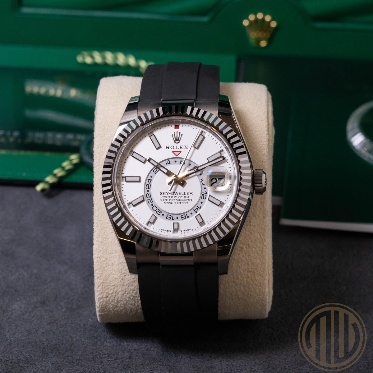 Rolex Sky-Dweller White Dial | Whitegold | New | Unworn | Box and Papers | 2025