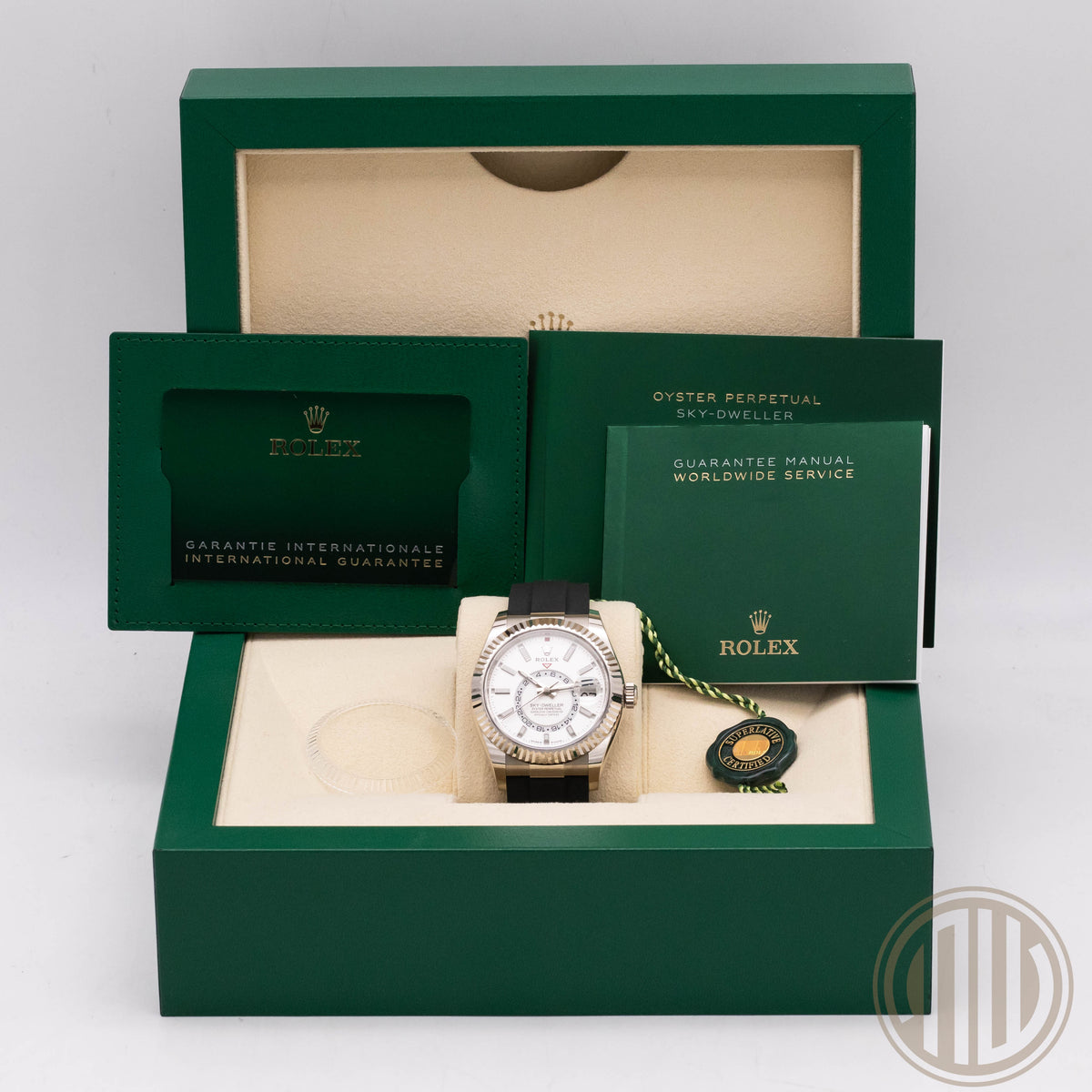 Rolex Sky-Dweller White Dial | Whitegold | New | Unworn | Box and Papers | 2025