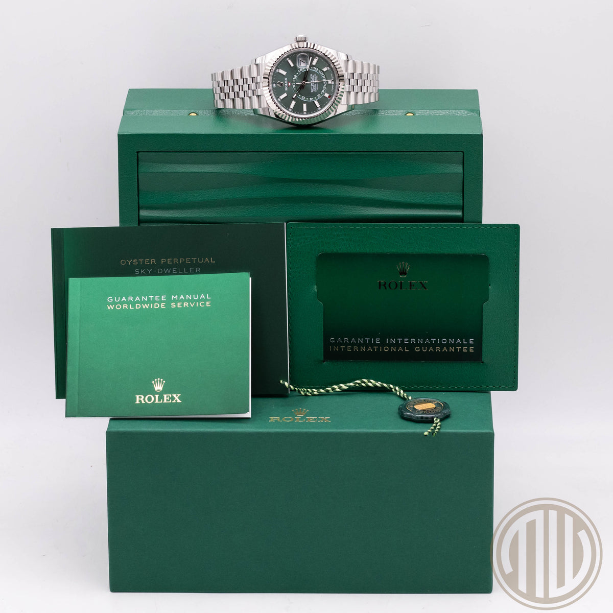Rolex Sky-Dweller Mint-Green | Jubillee | Orig.Invoice | Box & Papers | 2025