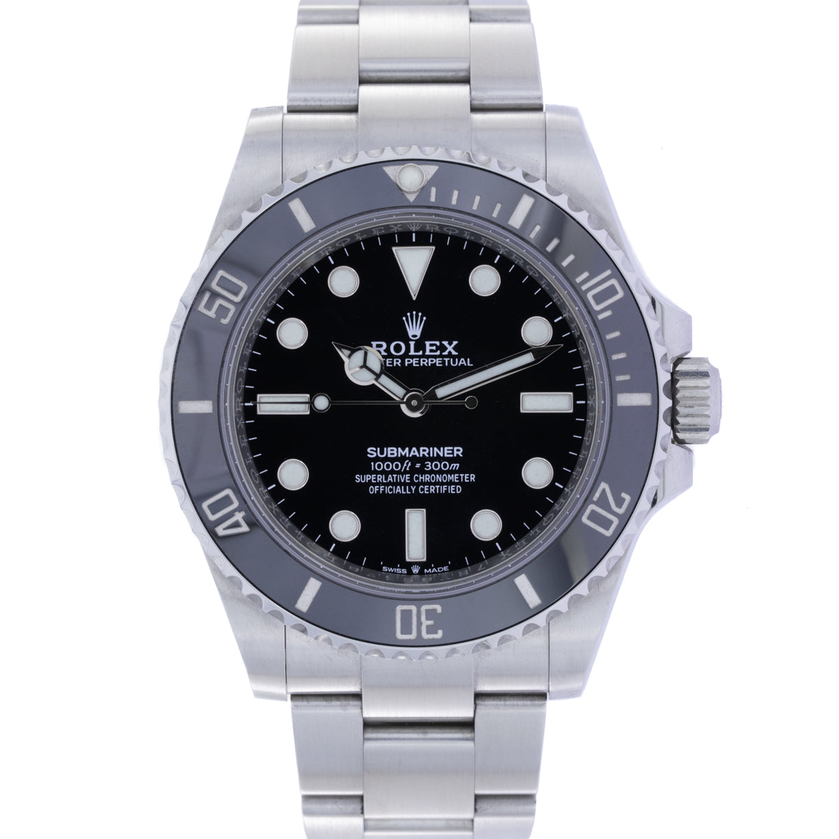 Rolex Submariner (sin fecha) Acero inoxidable | Caja y Papeles | 2021