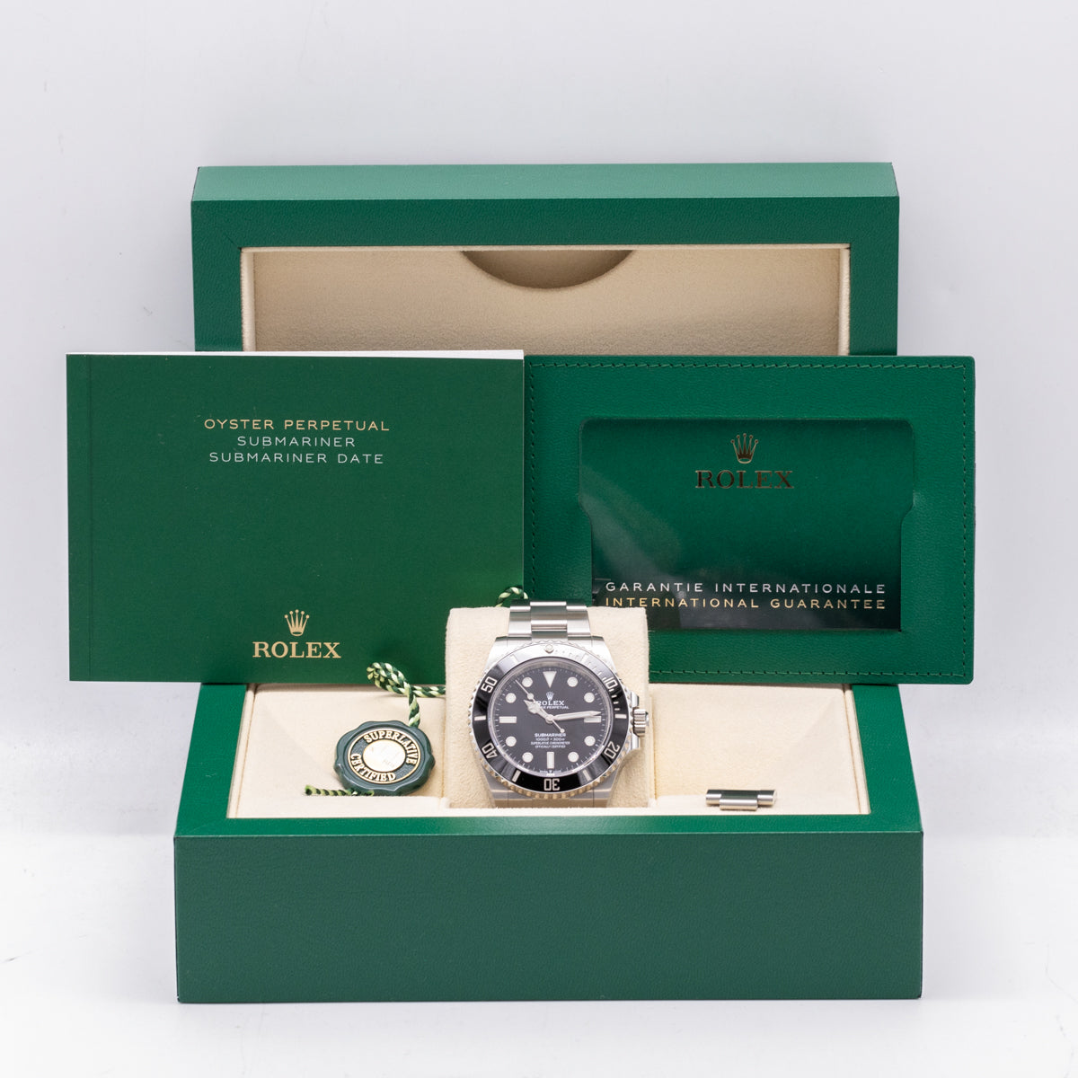 Rolex Submariner (sin fecha) Acero inoxidable | Caja y Papeles | 2021