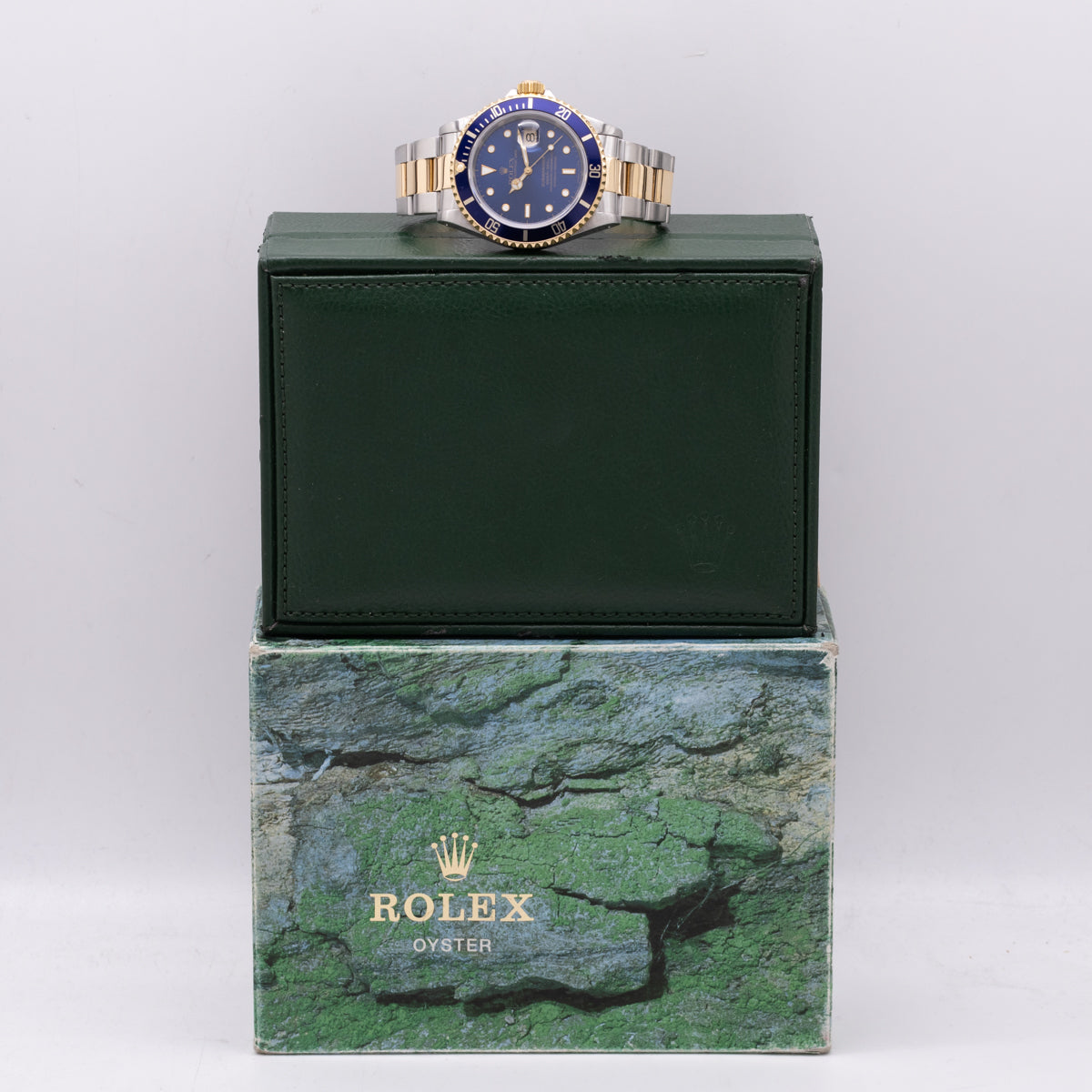 Rolex Submariner Date Blue Sundust Dial | Steel/Yellowgold | 16613