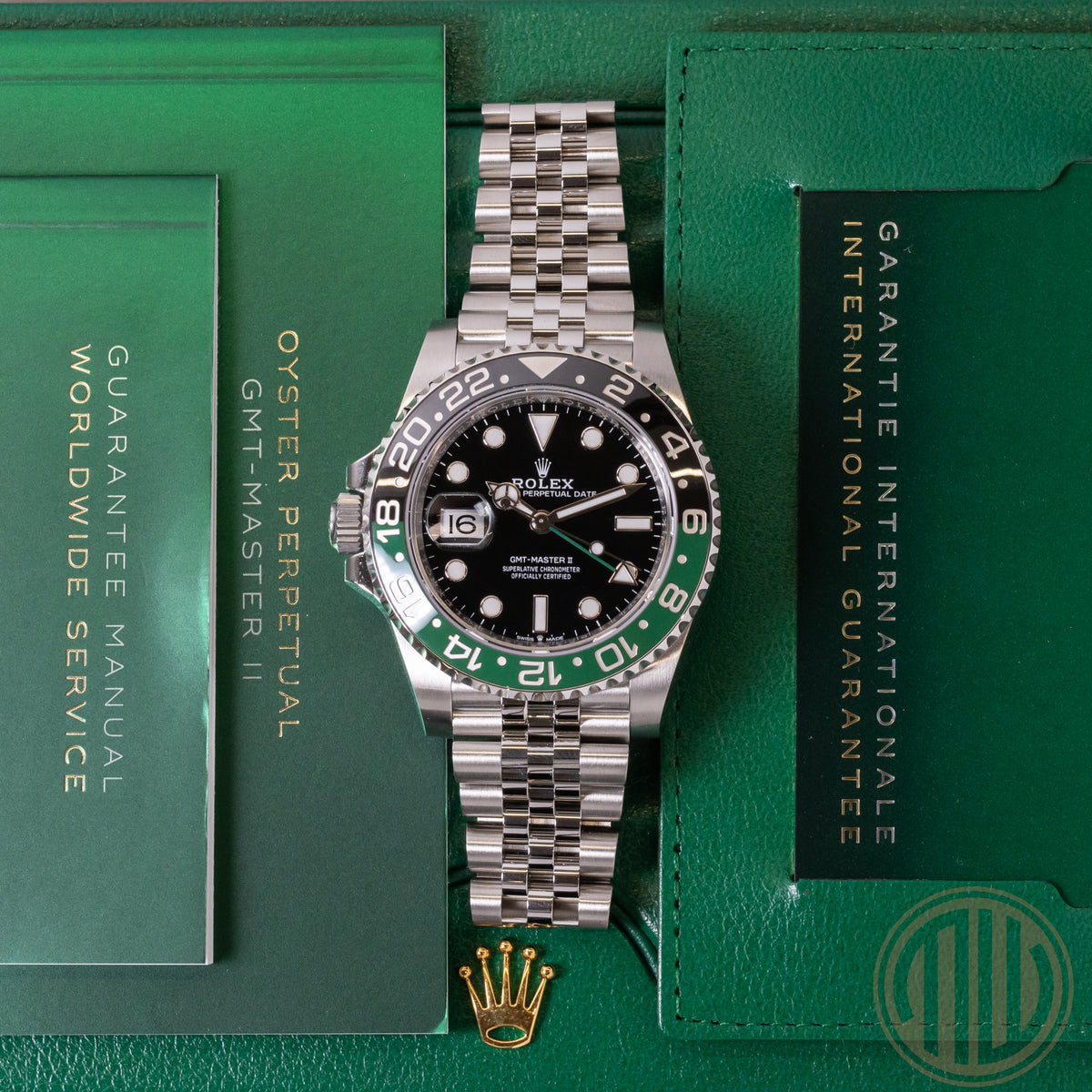 Rolex GMT-Master II Sprite | Jubilee Bracelet | New | Box and Papers | 2024 | 126720VTNR