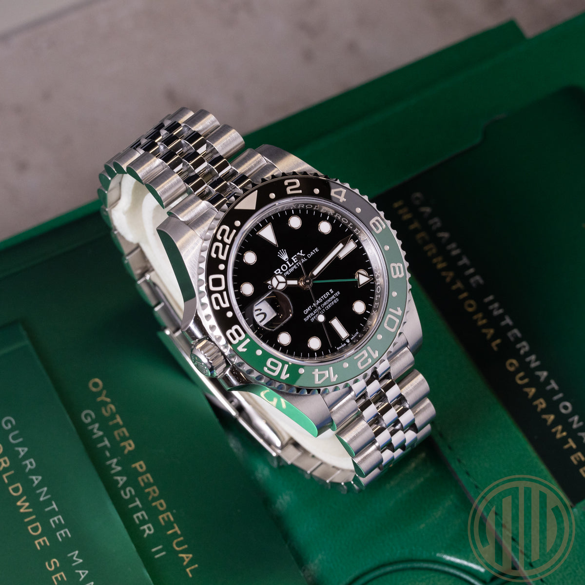 Rolex GMT-Master II Sprite | Jubilee Bracelet | New | Box and Papers | 2024 | 126720VTNR