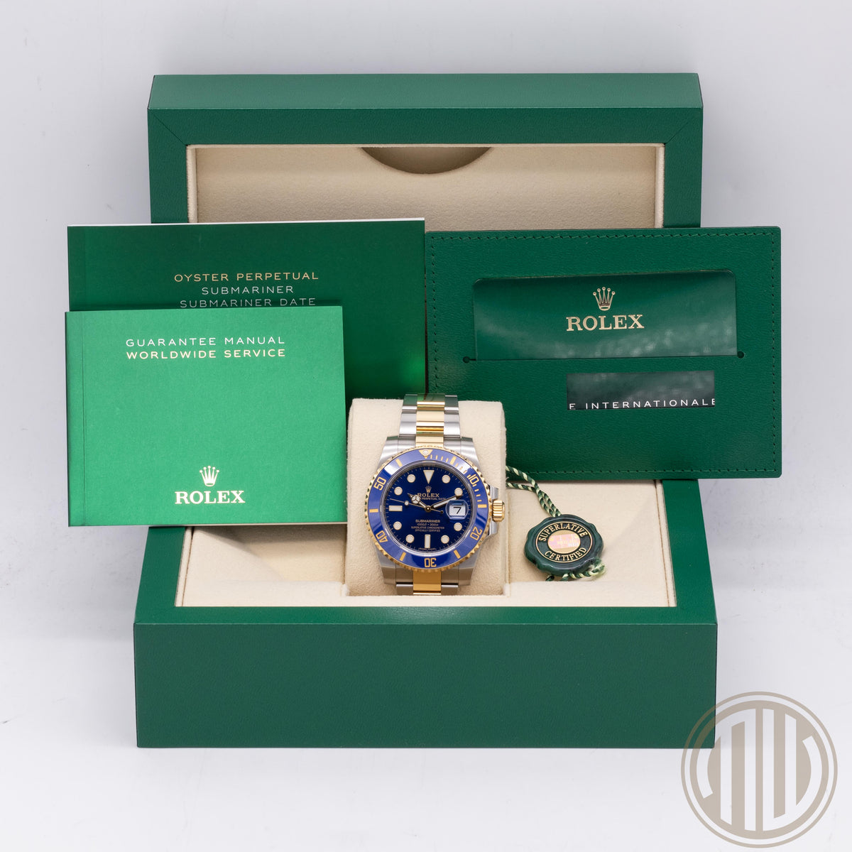 Blue Sundust Dial | New Card | Box and Papers | 2020 | 116613LB