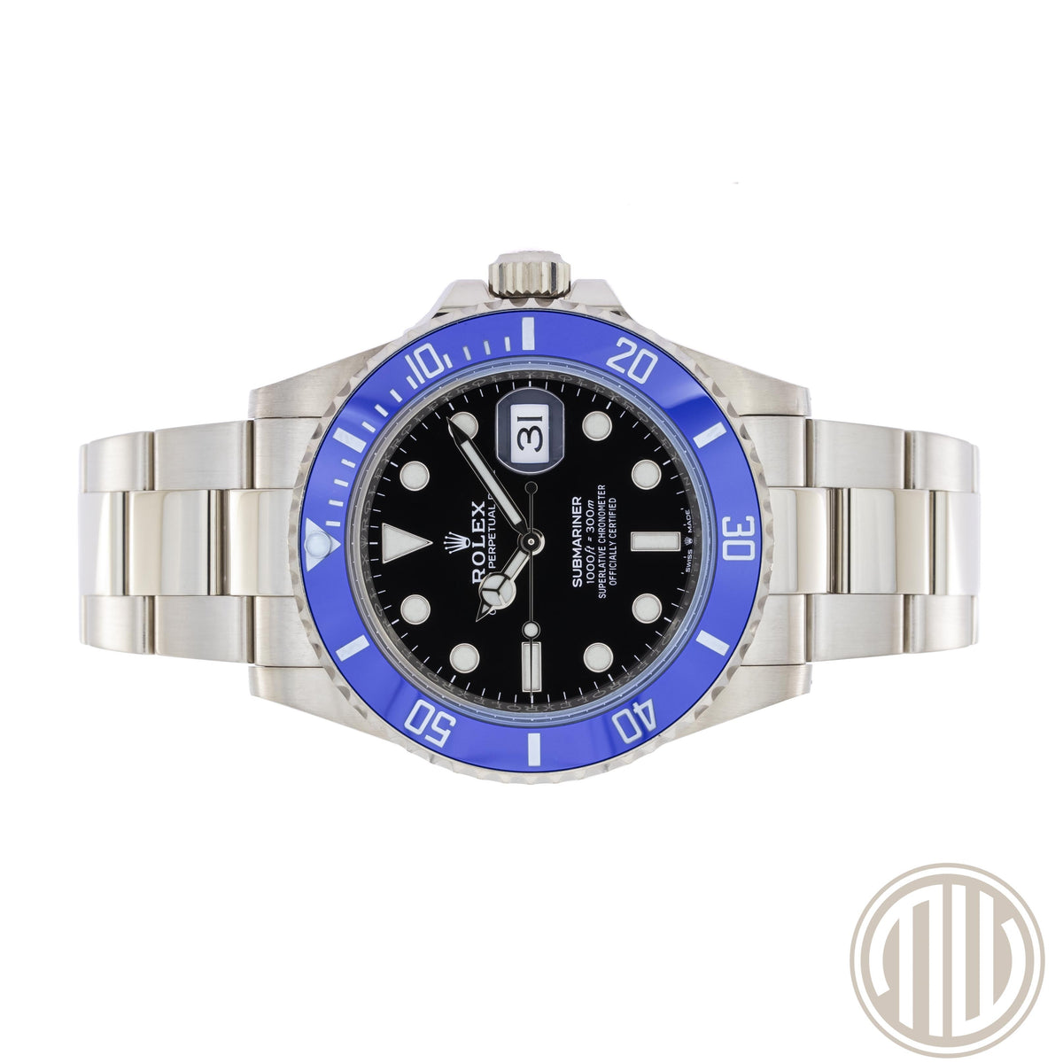 Rolex Submariner Date Smurf-Blue | 750 Whitegold | Box and Papers | 2022 | 126619LB