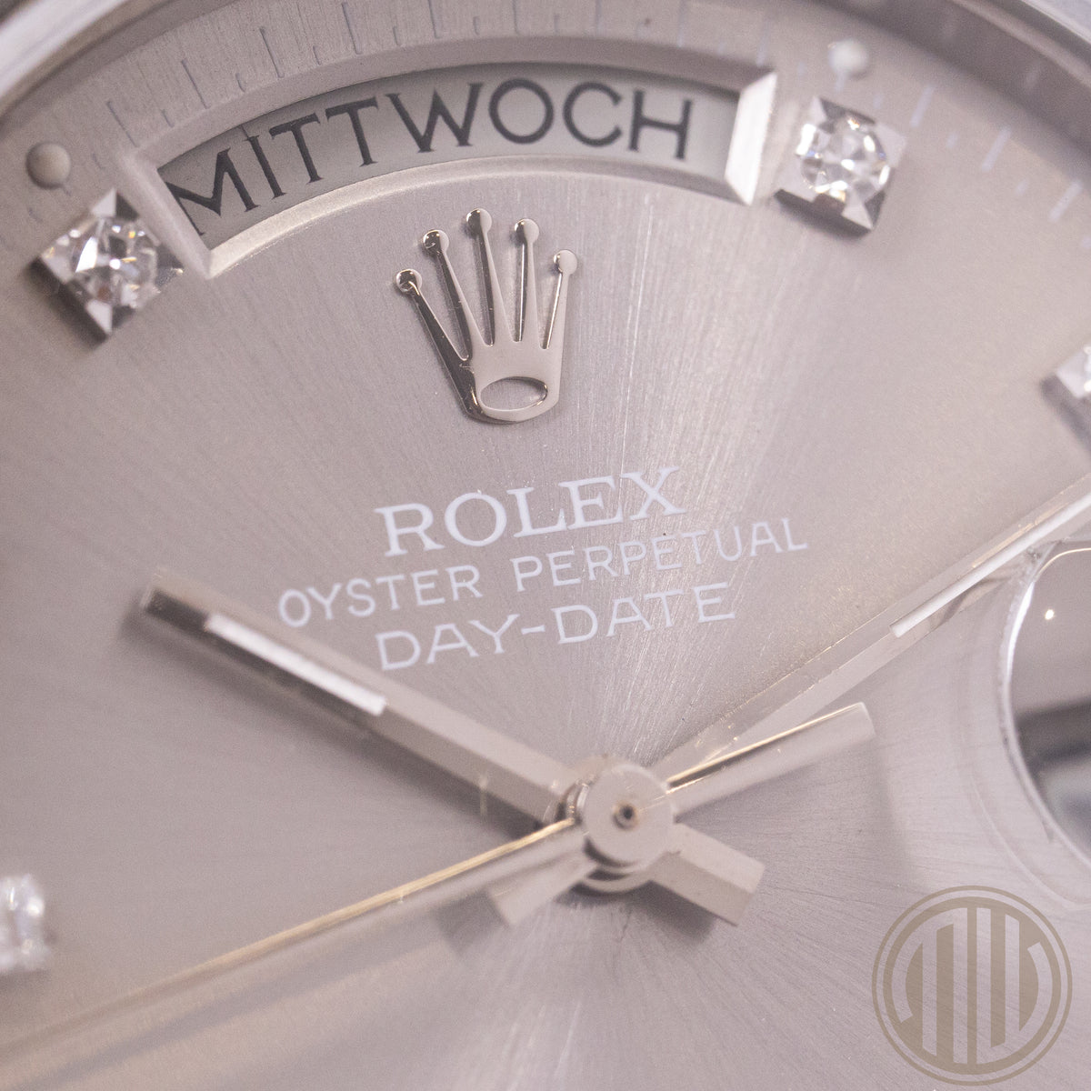 Rolex Day-Date 36 Ghost Dial Diamomd | 18ct Whitegold | Ref: 18039