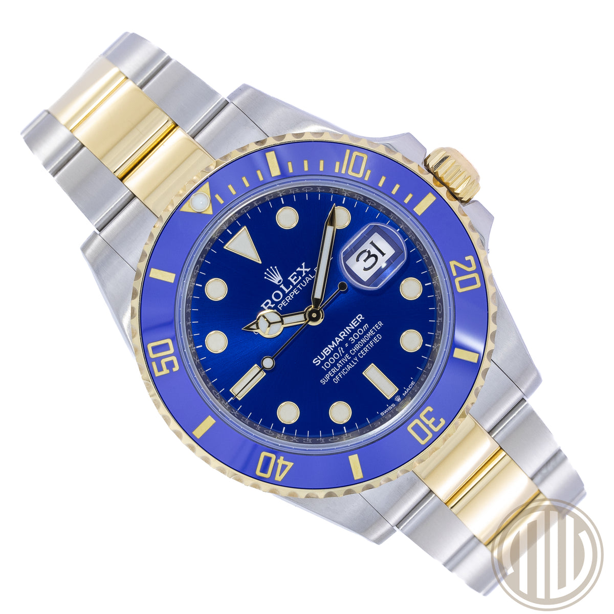 Rolex Submariner Date | Blue Dial | Bicolor | Box and Papers | 2023 | 126613LB