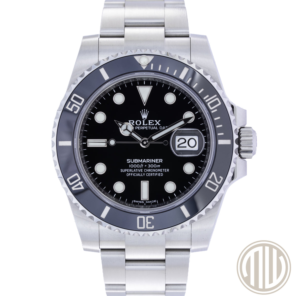 Rolex Submariner Date Lc100 | Sticker | Unworn | Box and Papers | 2019 | 116610LN