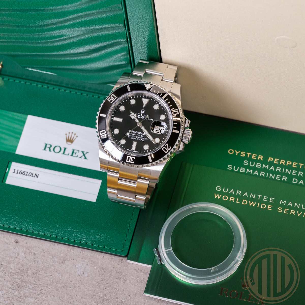 Rolex Submariner Date Lc100 | Sticker | Unworn | Box and Papers | 2019 | 116610LN