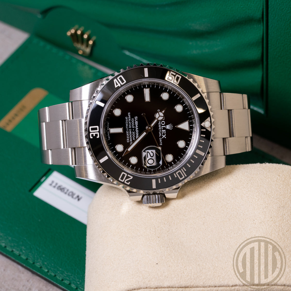 Rolex Submariner Date Lc100 | Sticker | Unworn | Box and Papers | 2019 | 116610LN