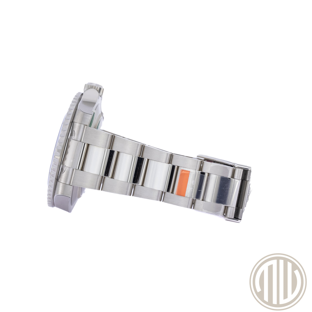 Rolex Submariner Date "Smurf" Full Sticker | 18kt Whitegold | Lc100 | Box and Papers | 2019