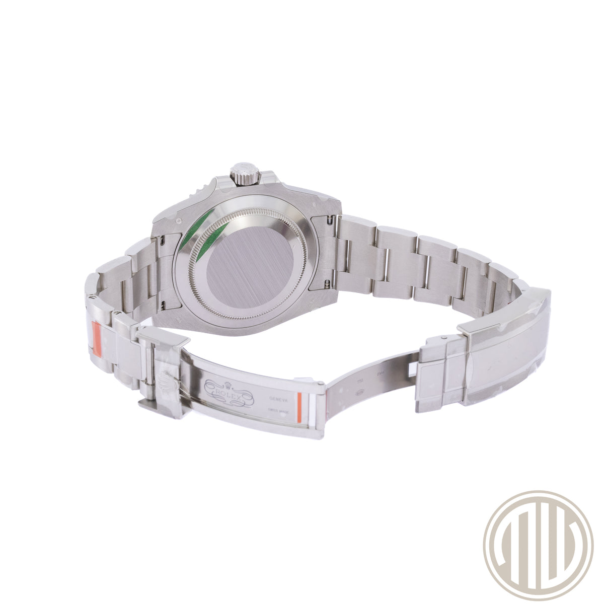 Rolex Submariner Date "Smurf" Full Sticker | 18kt Whitegold | Lc100 | Box and Papers | 2019