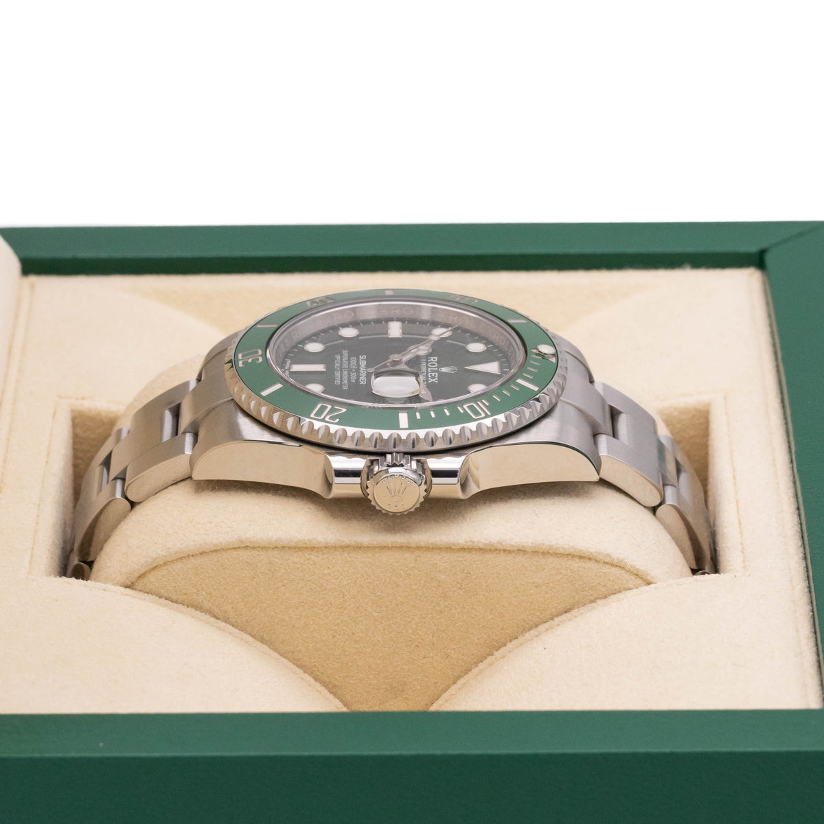 Rolex Submariner Date Hulk | Lc100 | Green Dial | Box and Papers | 2017 | 116610LV