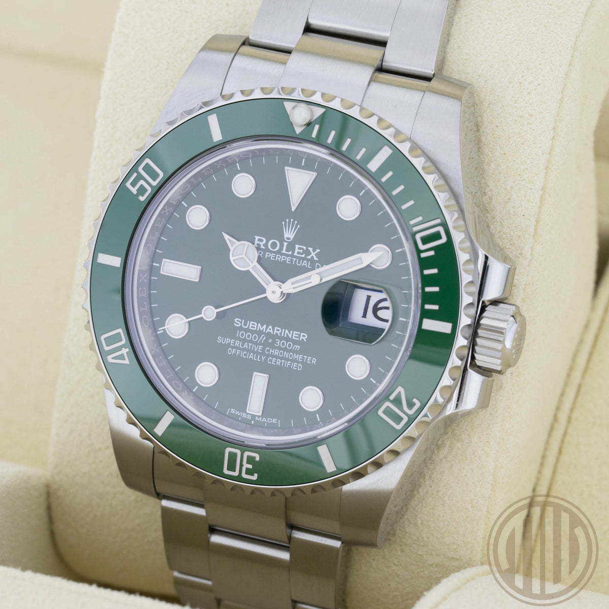 Rolex Submariner Date Hulk | New | Lc100 | Unworn | Box and Papers | 2020