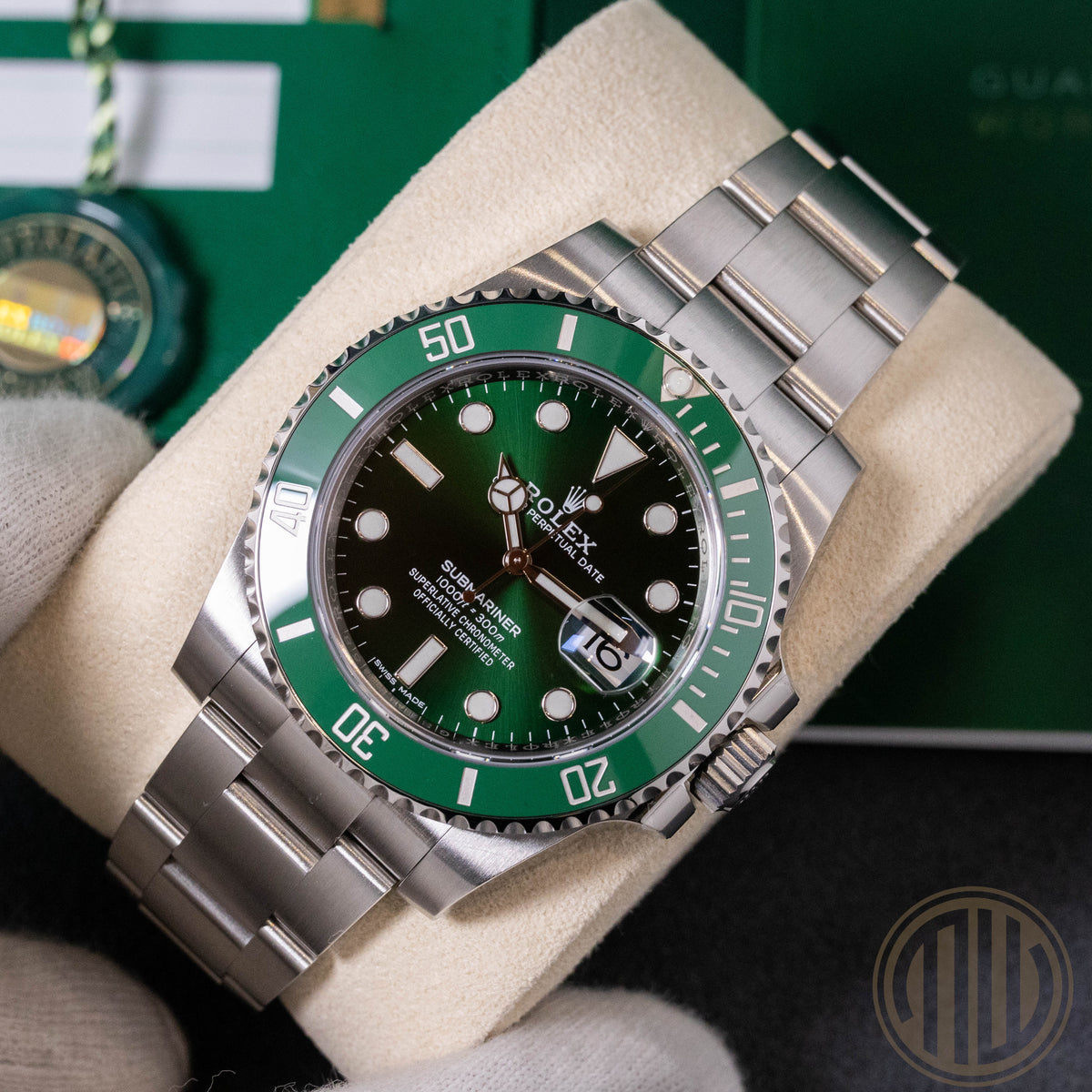 Rolex Submariner Date Hulk | New | Lc100 | Unworn | Box and Papers | 2020