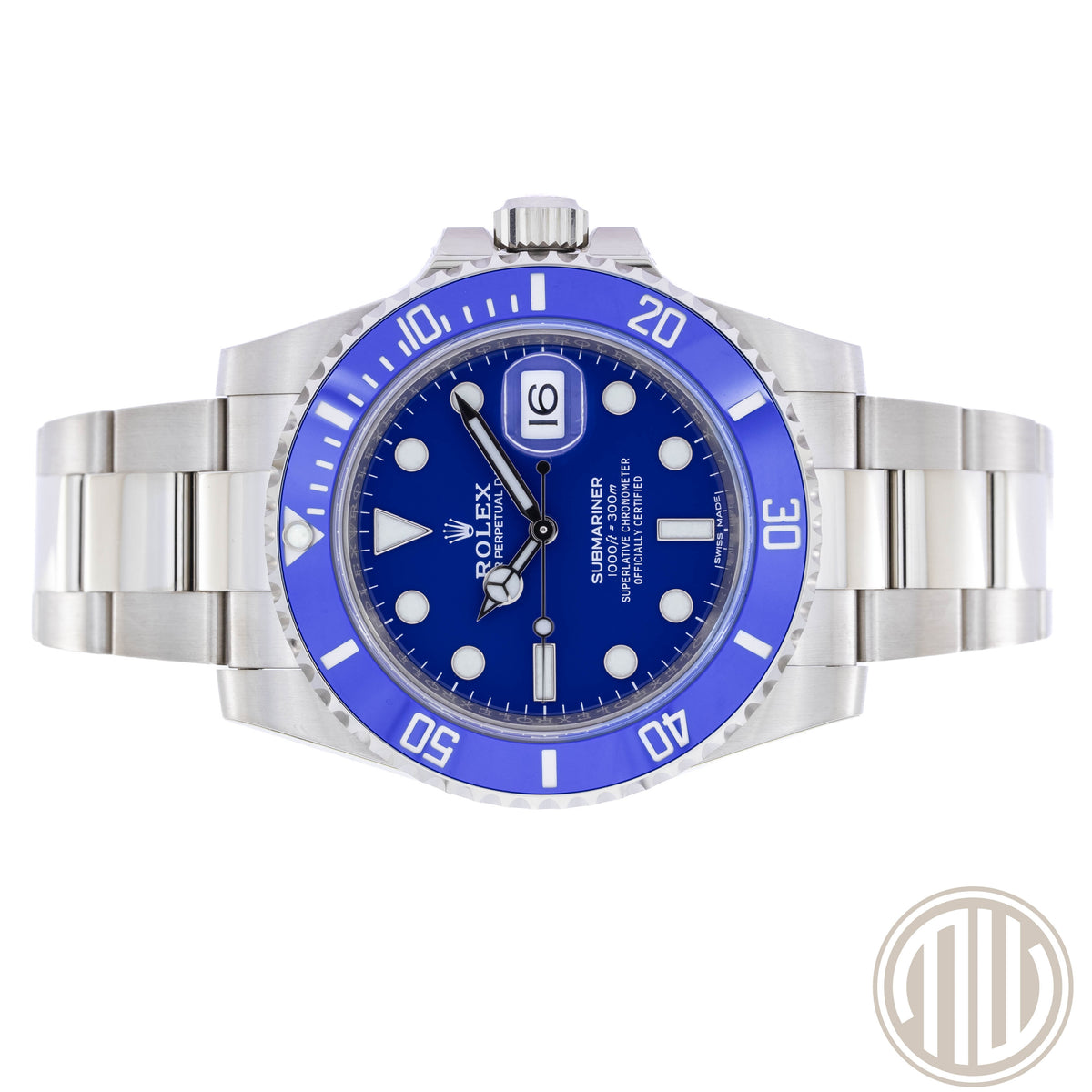Rolex Submariner Date 45.900 € SMURF | NEW | Ungetragen | 2019| Teilverklebt | NOS