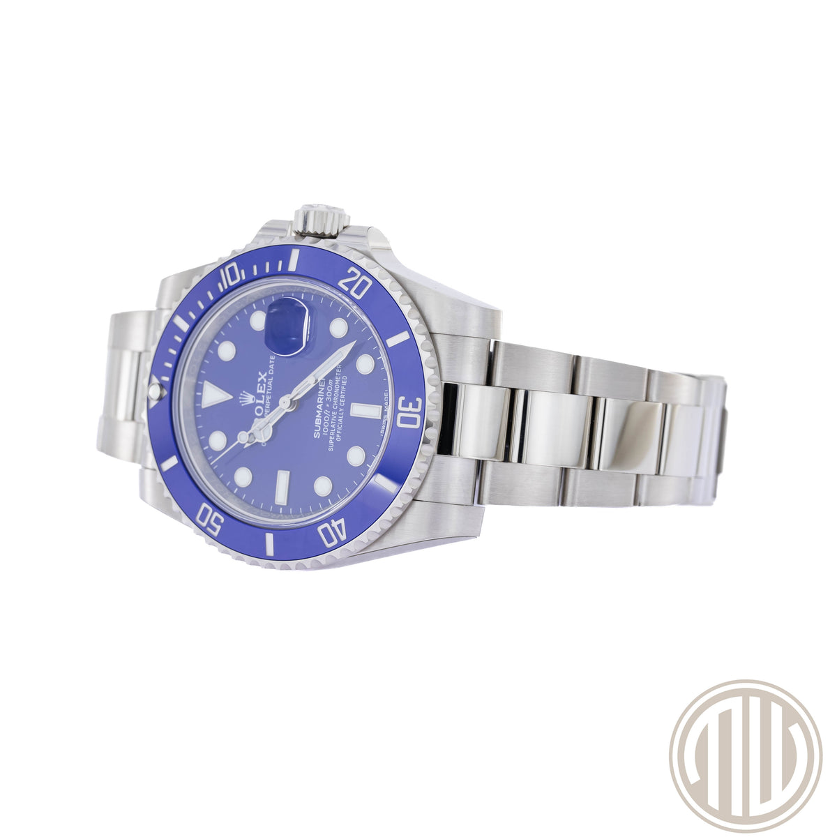 Rolex Submariner Date 45.900 € SMURF | NEW | Ungetragen | 2019| Teilverklebt | NOS