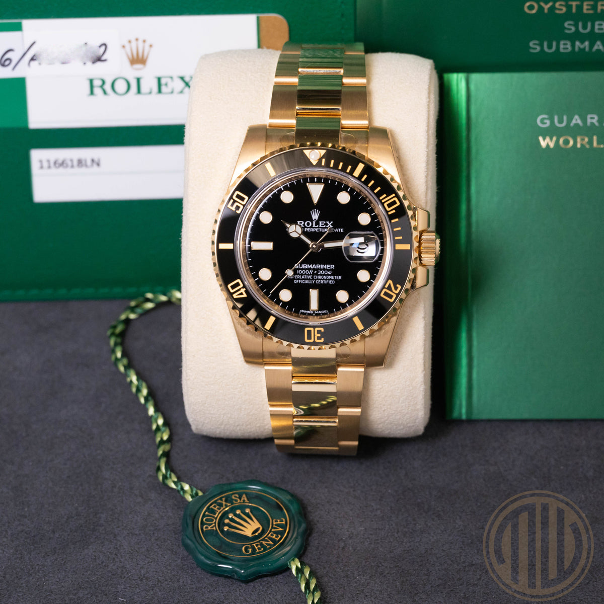 Rolex Submariner Date NEW | STICKERS | 2019 116618LB