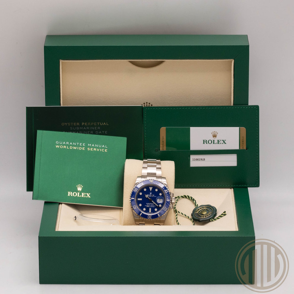 Rolex Submariner Date Full-Sticker | Smurf | New | Unworn | Box and Papers | 2020