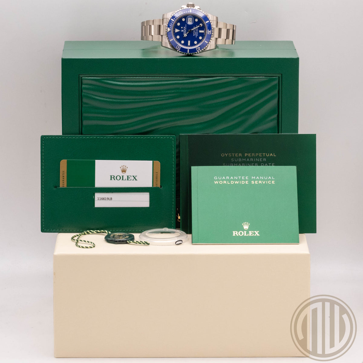 Rolex Submariner Date Full-Sticker | Smurf | New | Unworn | Box and Papers | 2020