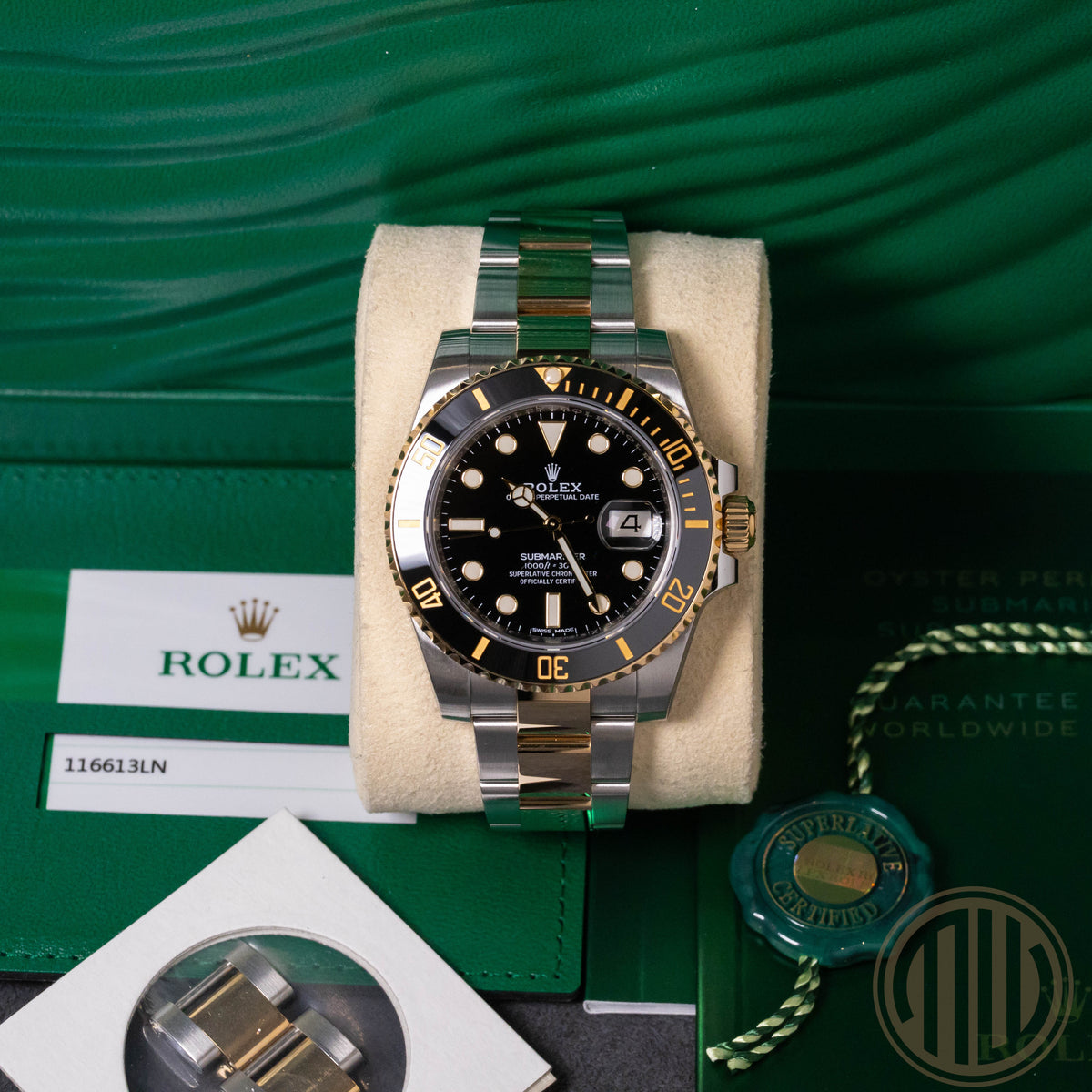 Rolex Submariner Date Bicolor | Lc100 | Box and Papers | 2019