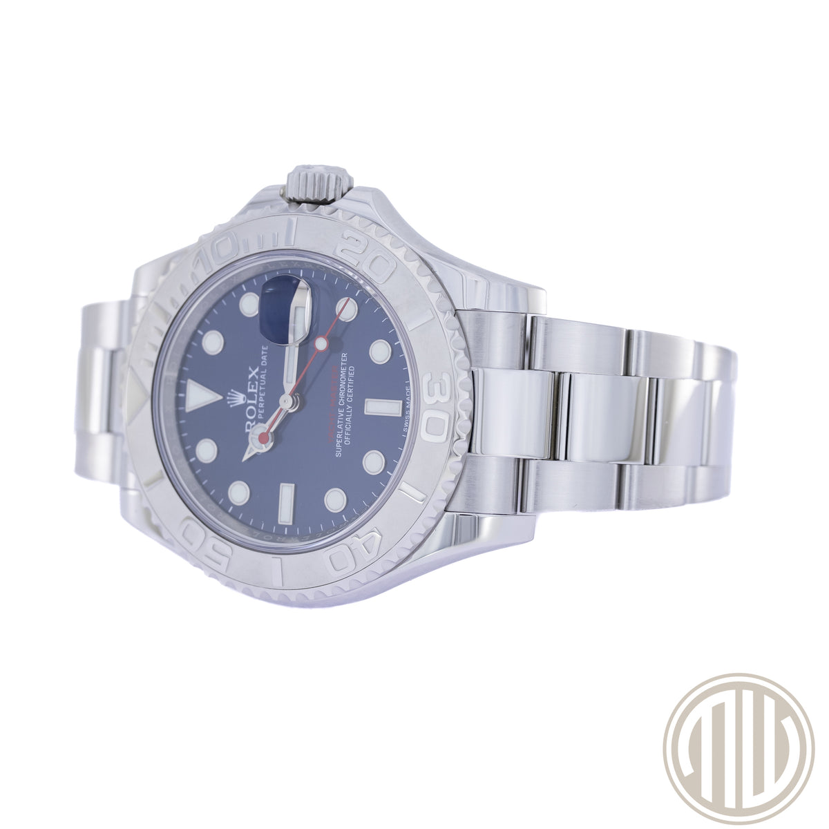 Rolex Yacht-Master 40 Lc100 Blue Dial | Platin Bezel | Box and Papers | 2016 | 16622