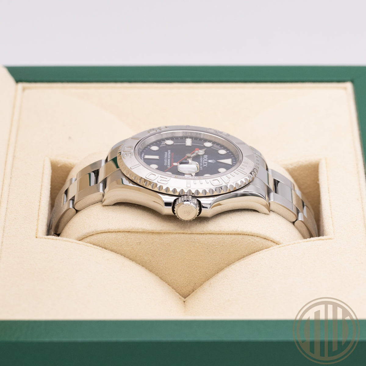 Rolex Yacht-Master 40 Lc100 Blue Dial | Platin Bezel | Box and Papers | 2016 | 16622