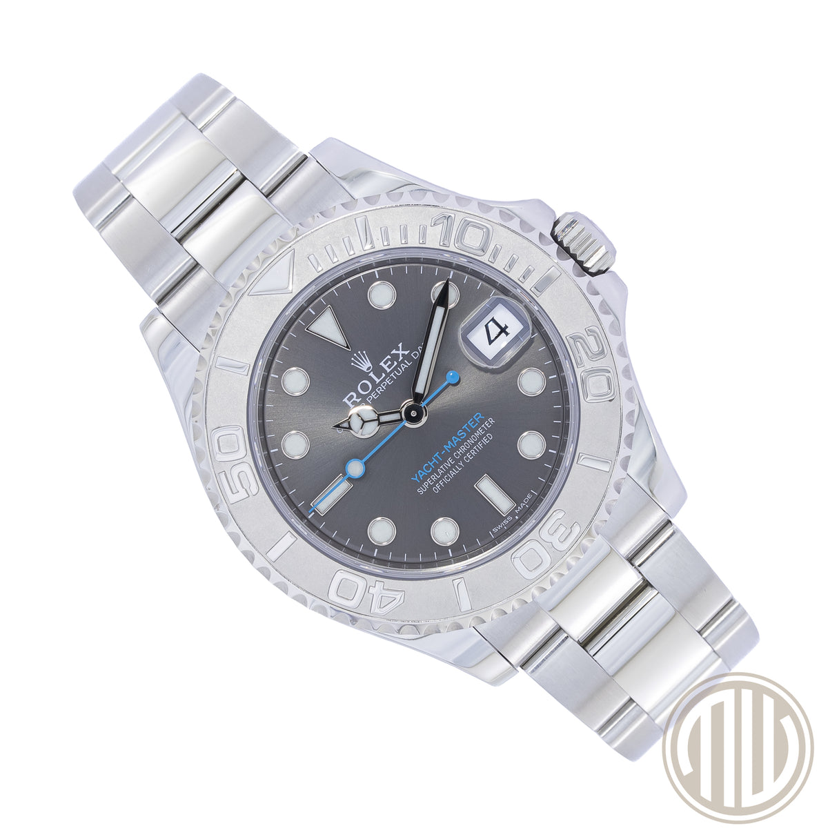 Rolex Yacht-Master 37 Rhodium Dial | Stainless-Steel | Box and Papers | 2017