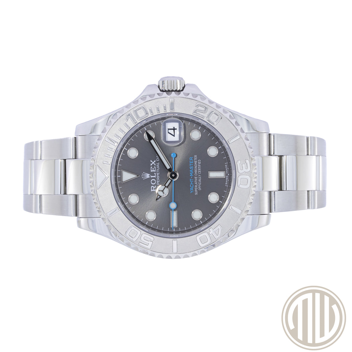Rolex Yacht-Master 37 Rhodium Dial | Stainless-Steel | Box and Papers | 2017