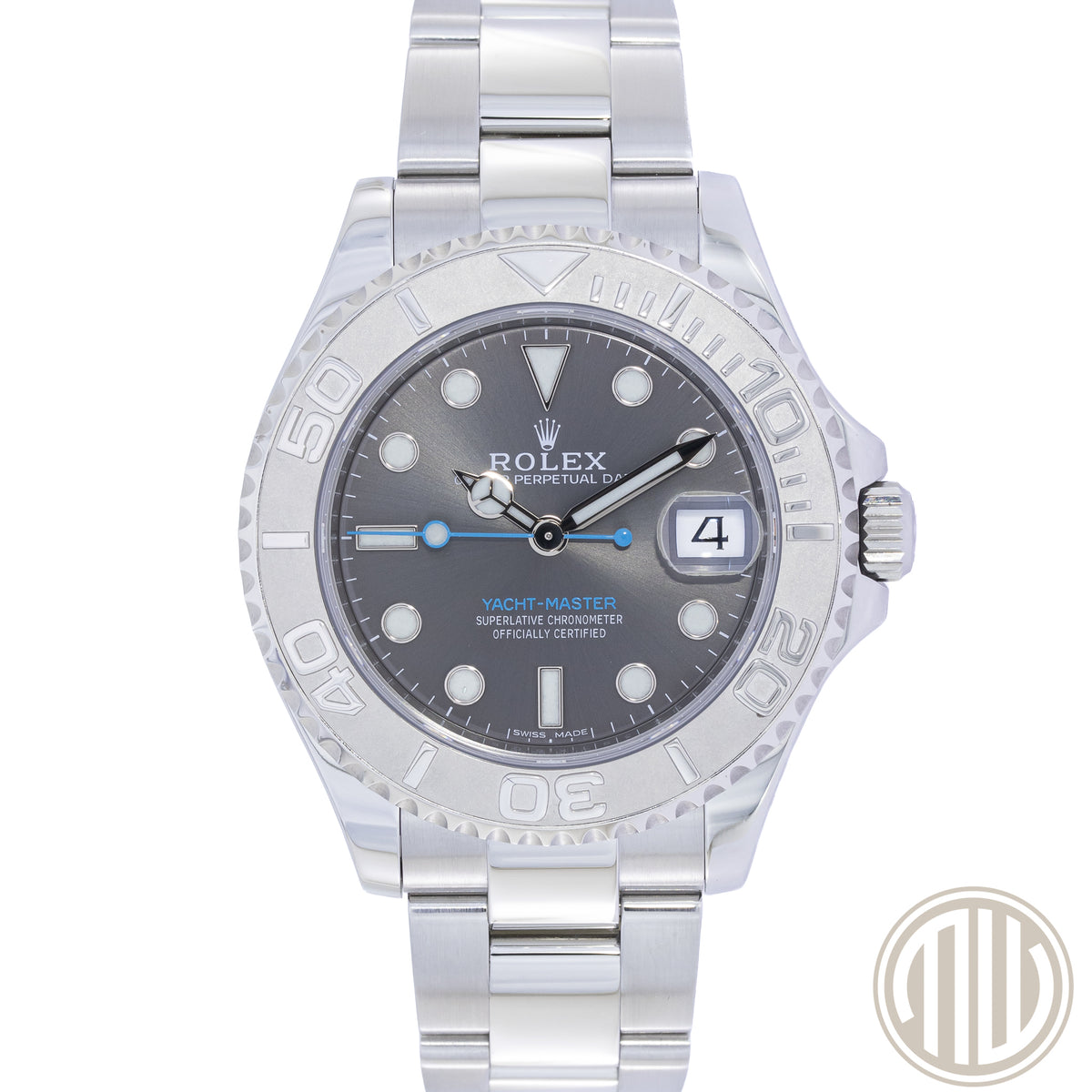 Rolex Yacht-Master 37 Rhodium Dial | Stainless-Steel | Box and Papers | 2017