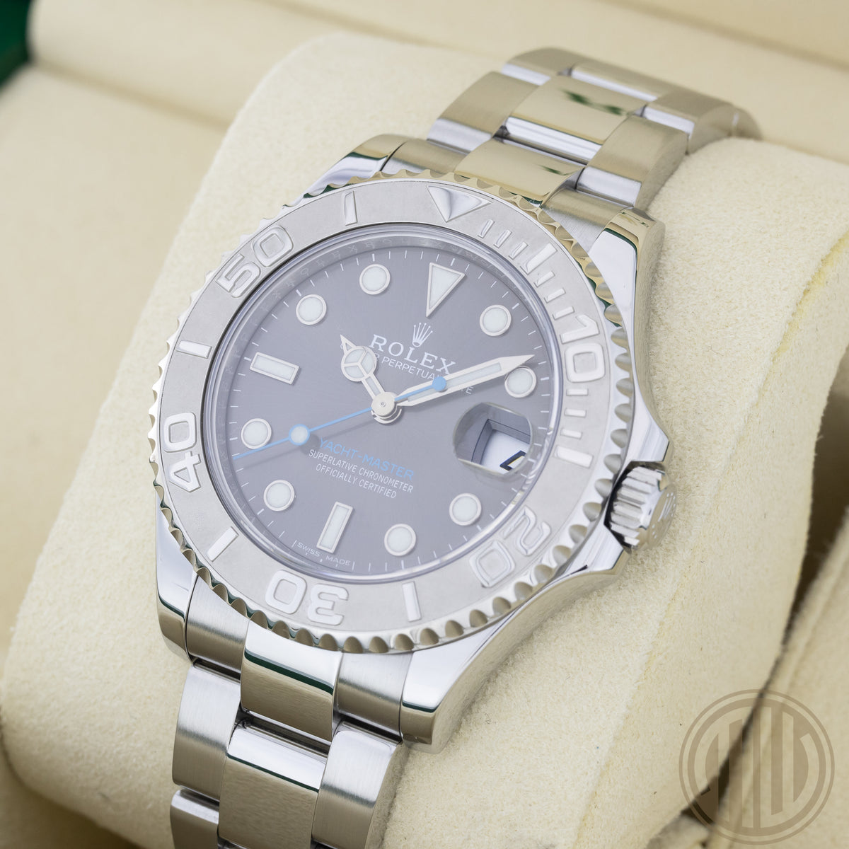 Rolex Yacht-Master 37 Rhodium Dial | Stainless-Steel | Box and Papers | 2017