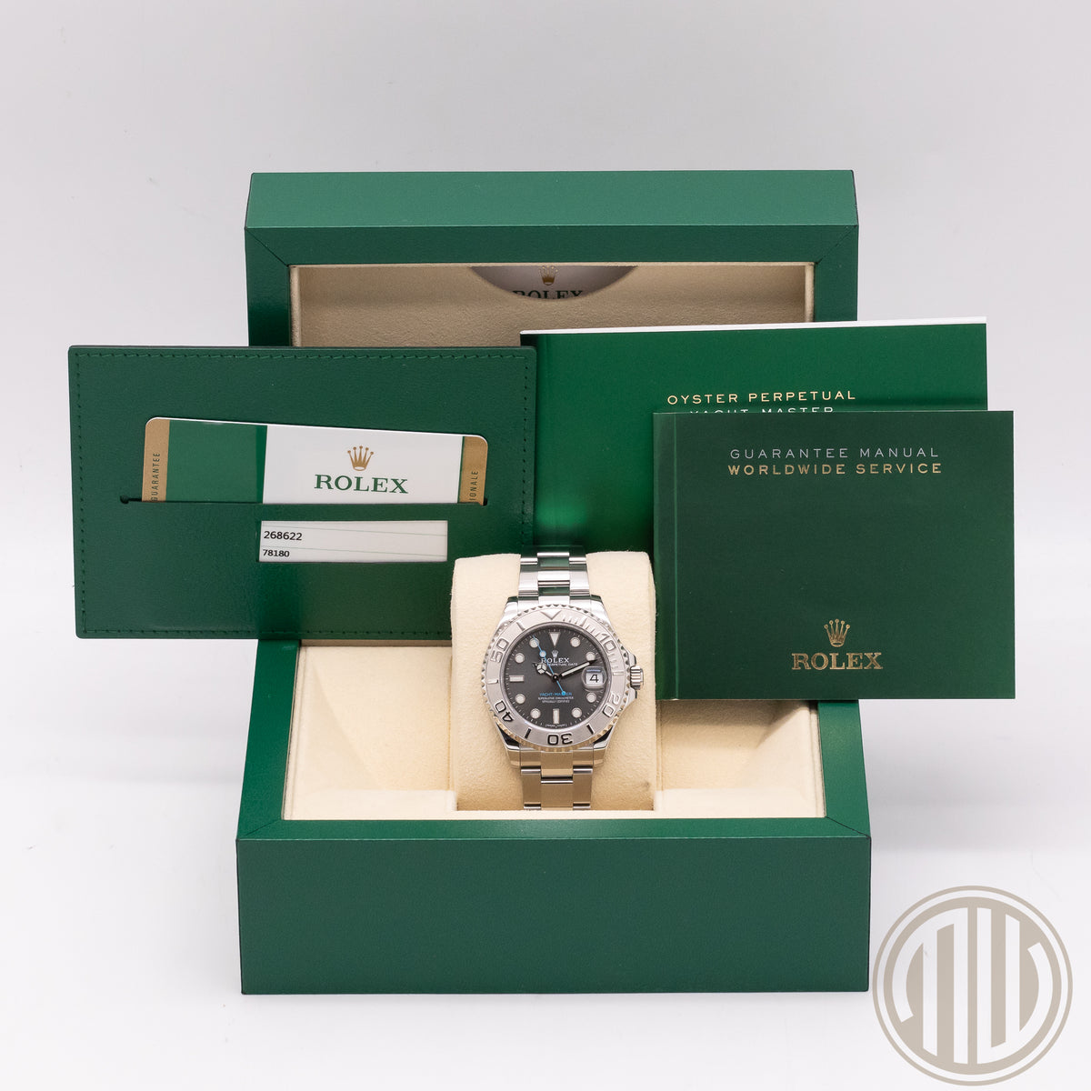 Rolex Yacht-Master 37 Rhodium Dial | Stainless-Steel | Box and Papers | 2017