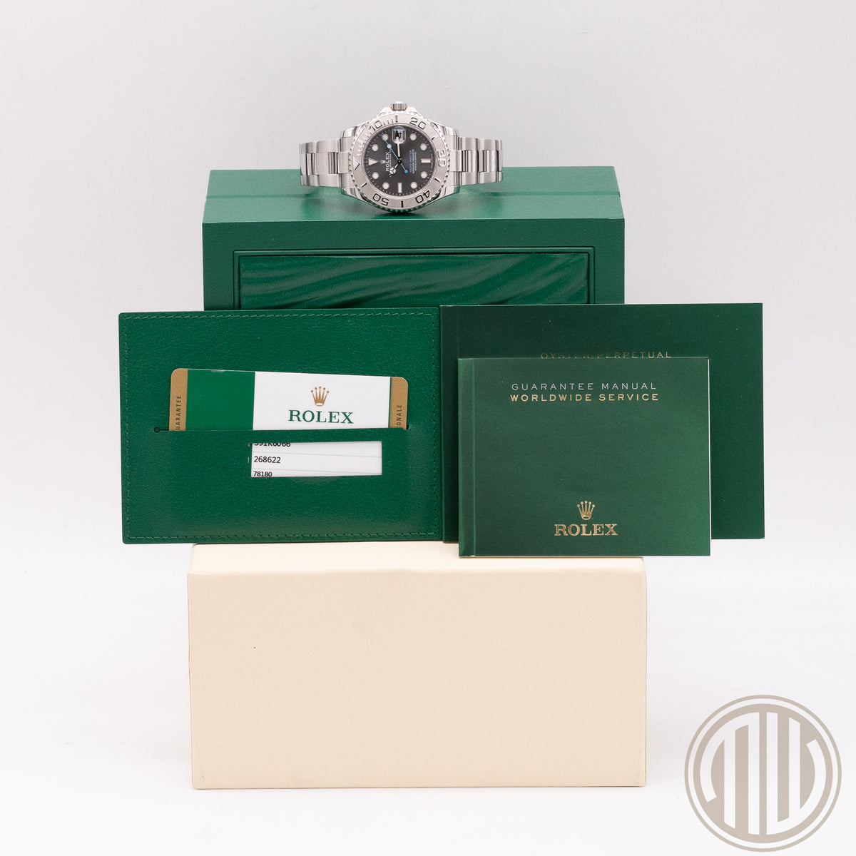 Rolex Yacht-Master 37 Rhodium Dial | Stainless-Steel | Box and Papers | 2017