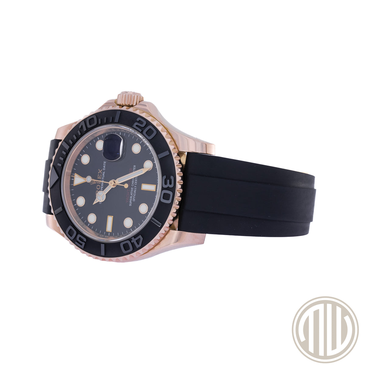 Rolex Yacht-Master 40 Everose | Oysterflex | Lc100 | Box and Papers | 2015