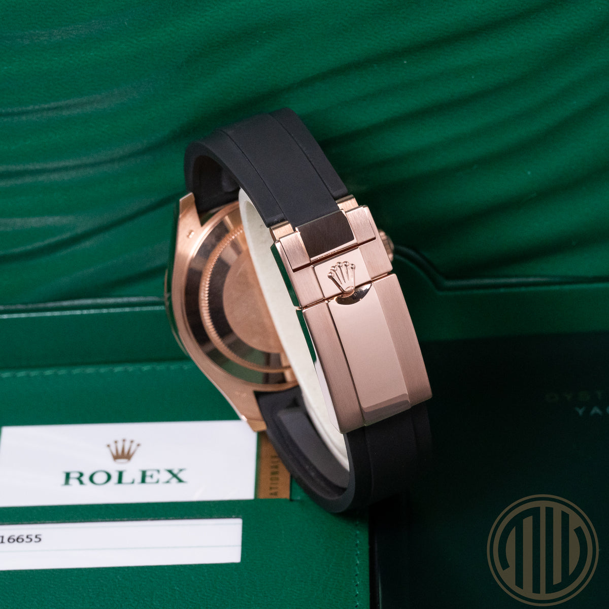 Rolex Yacht-Master 40 Everose | Oysterflex | Lc100 | Box and Papers | 2015