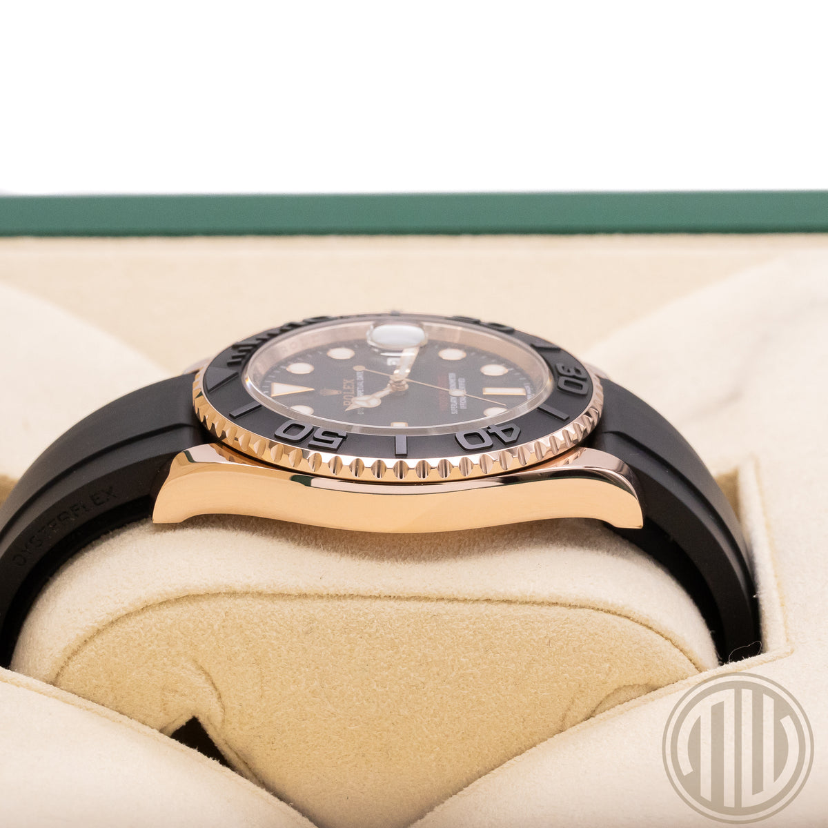 Rolex Yacht-Master 40 Everose | Oysterflex | Lc100 | Box and Papers | 2015