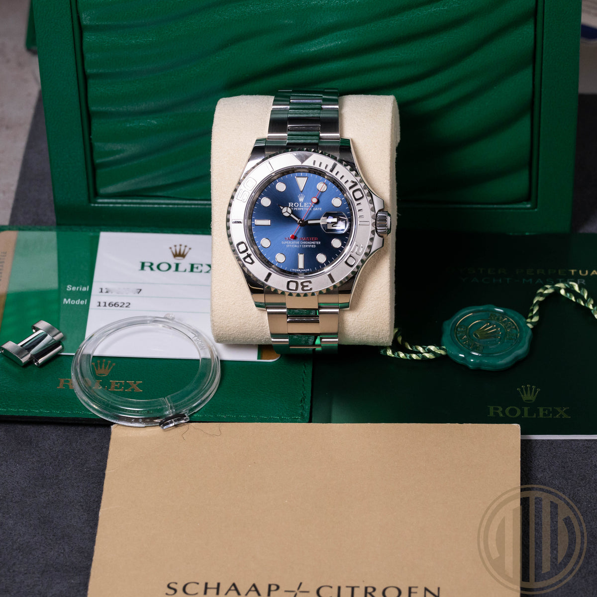 Rolex Yacht-Master 40 Blue Dial | Origi.Invoice | Box and Papers | 2018 | 116622
