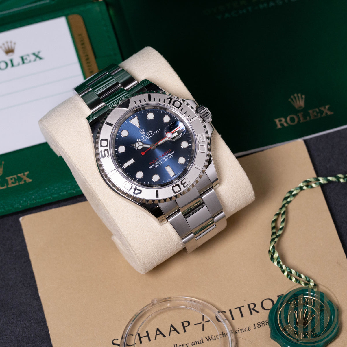 Rolex Yacht-Master 40 Blue Dial | Origi.Invoice | Box and Papers | 2018 | 116622