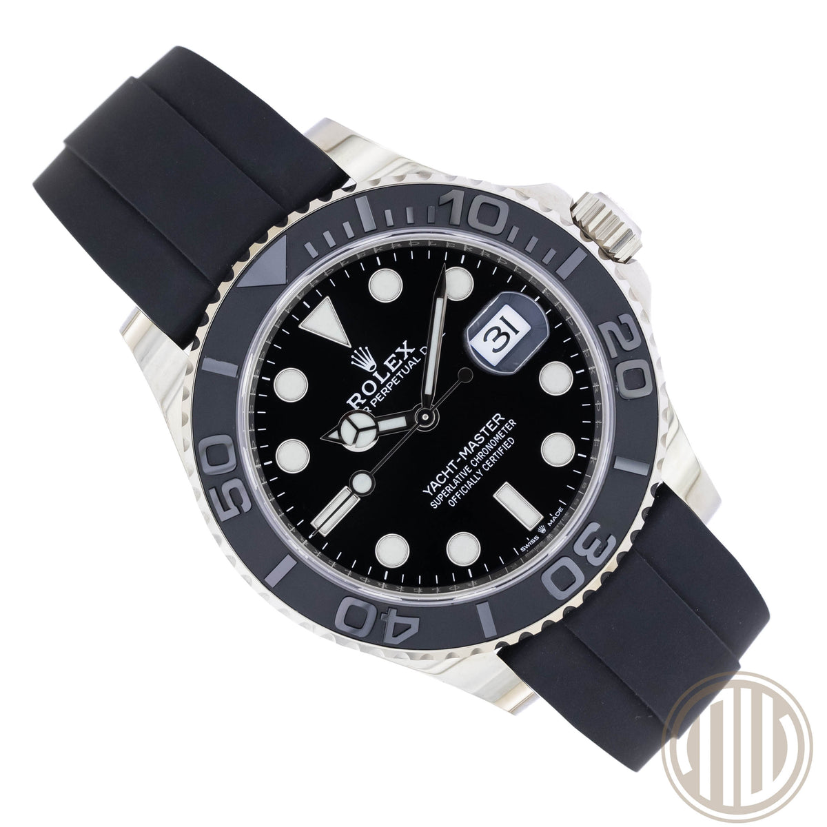 Rolex Yacht-Master 18kt Whitegold | Lc100 | Orig.Invoice | Box and Papers