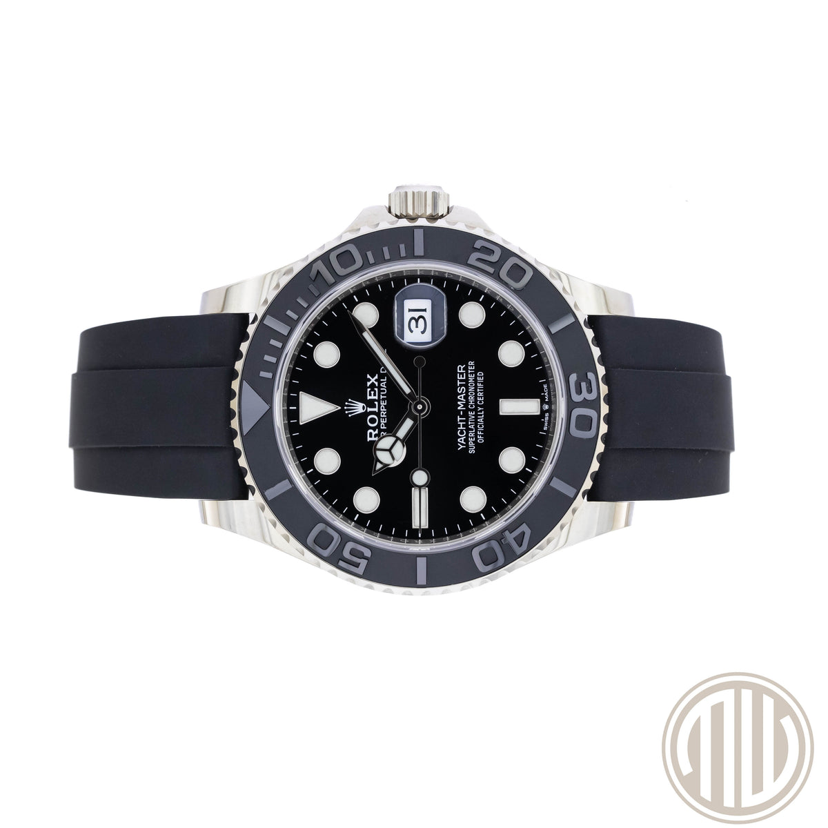 Rolex Yacht-Master 18kt Whitegold | Lc100 | Orig.Invoice | Box and Papers