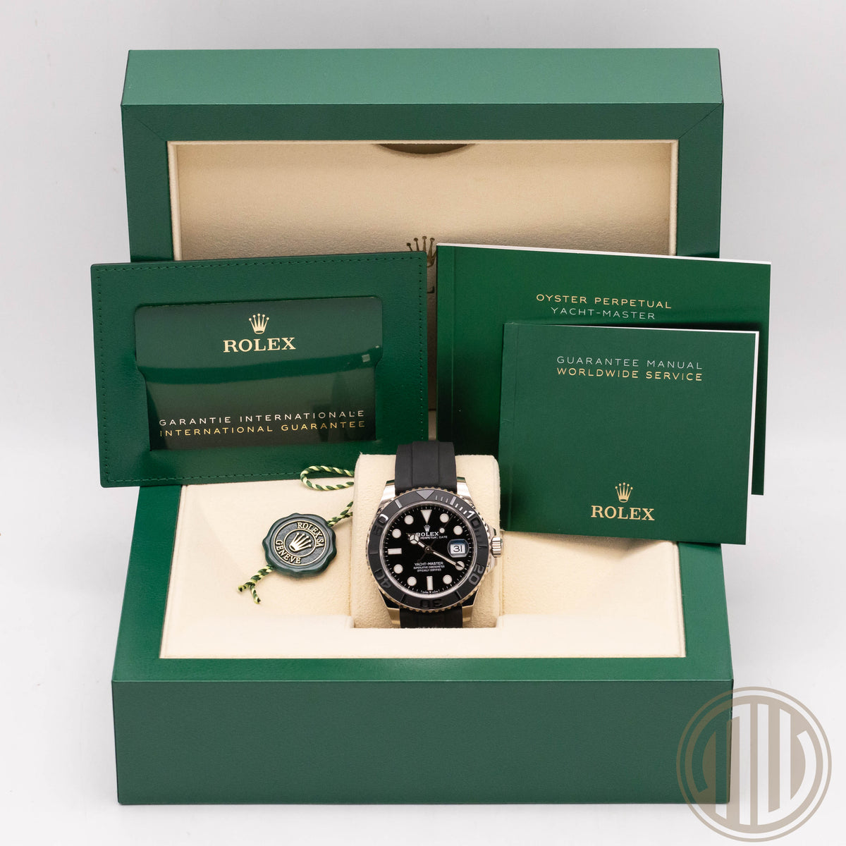 Rolex Yacht-Master 18kt Whitegold | Lc100 | Orig.Invoice | Box and Papers
