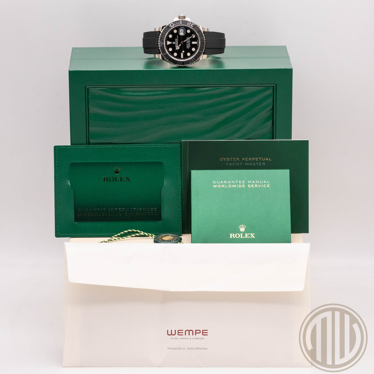 Rolex Yacht-Master 18kt Whitegold | Lc100 | Orig.Invoice | Box and Papers