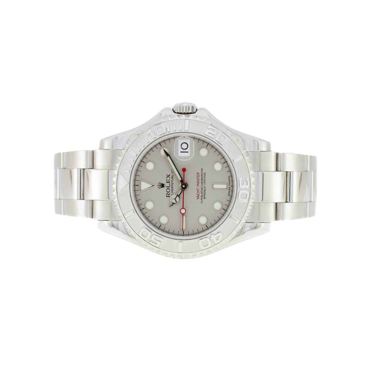 Rolex Yacht-Master Medium | Platinum Bezel | 2014