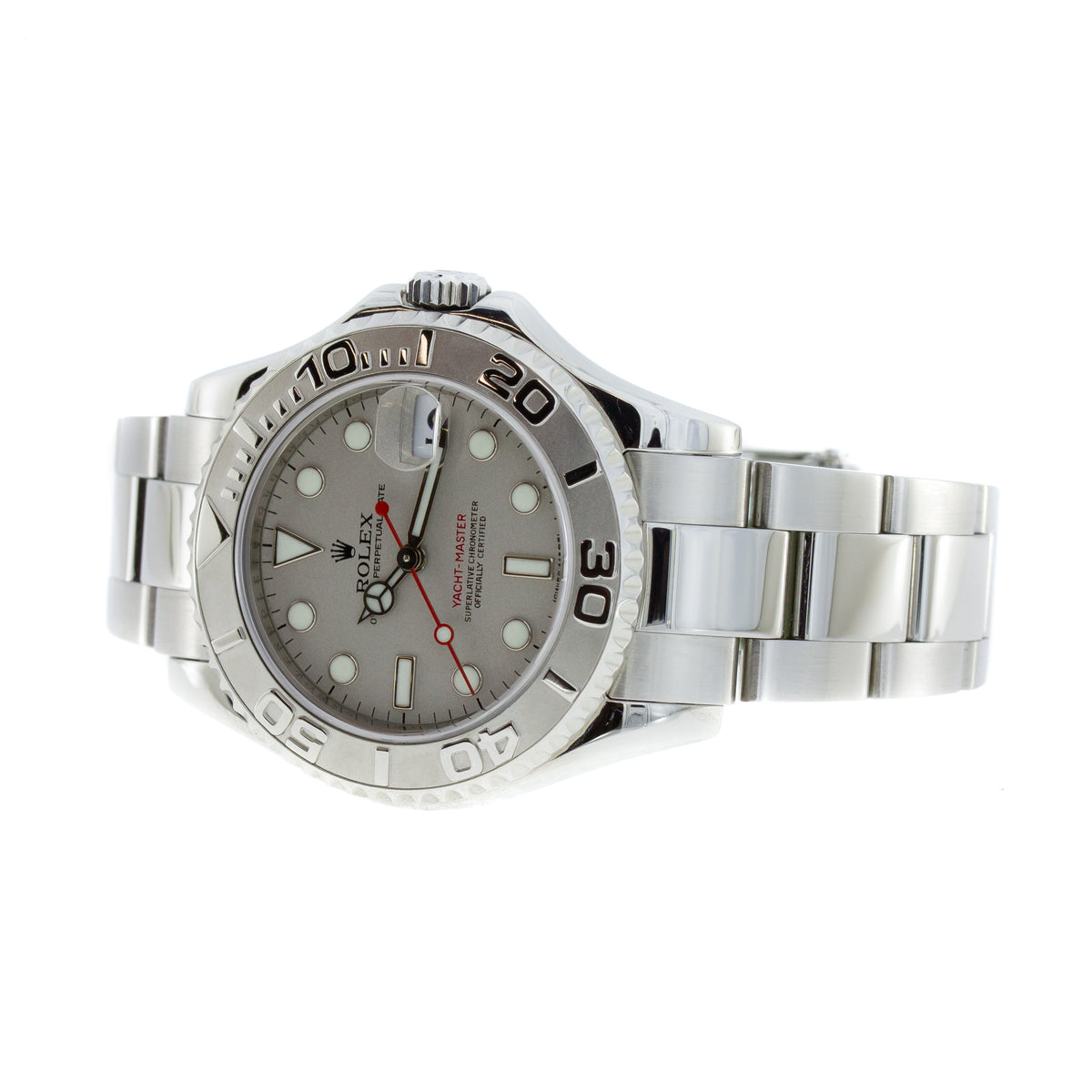 Rolex Yacht-Master Medio | Bisel de platino | 2014