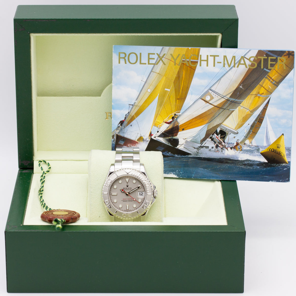 Rolex Yacht-Master Medio | Bisel de platino | 2014