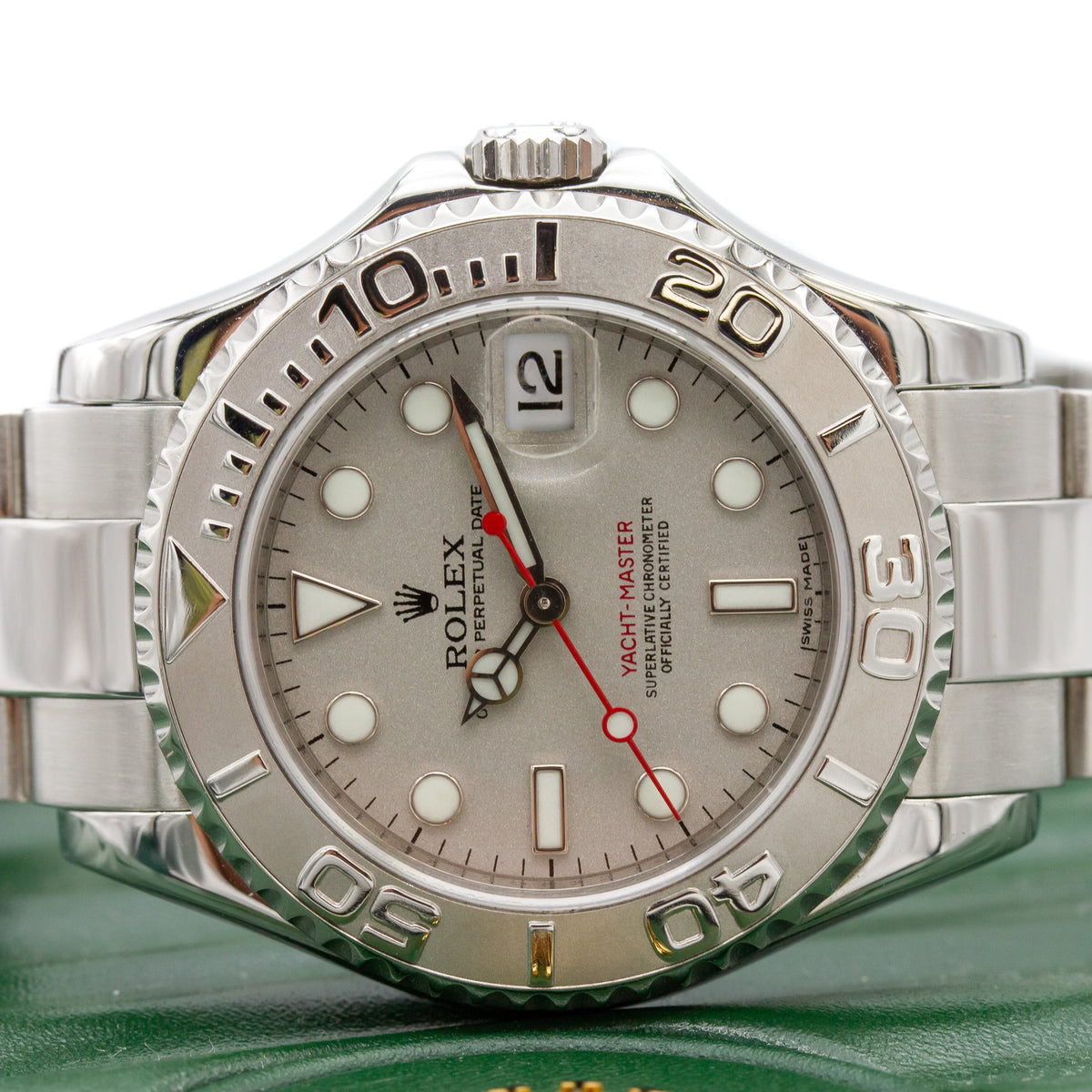 Rolex Yacht-Master Medium | Platinum Bezel | 2014