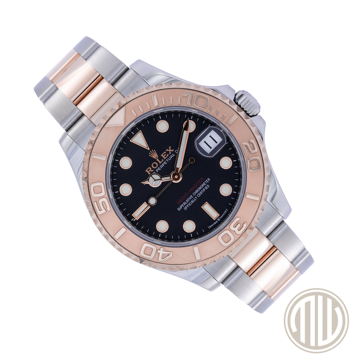 Rolex Yacht-Master 37 Steel / Everose | Lc100 | Orig. Invoice | Box and Papers | 2021