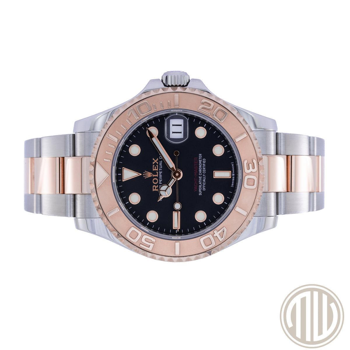 Rolex Yacht-Master 37 Steel / Everose | Lc100 | Orig. Invoice | Box and Papers | 2021